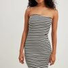 Bandeau Dresses * | Na-Kd Basic Striped Tube Midi Dress