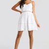 Mini Dresses * | Na-Kd Boho Lace Insert Flowy Mini Dress