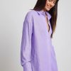 Mini Dresses * | Na-Kd Party Oversized Sequin Shirt Dress