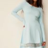 Mini Dresses * | Pamela X Na-Kd Reborn Circle Cut Dress Blue