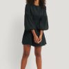 Mini Dresses * | Na-Kd Trend Balloon Mini Dress Black