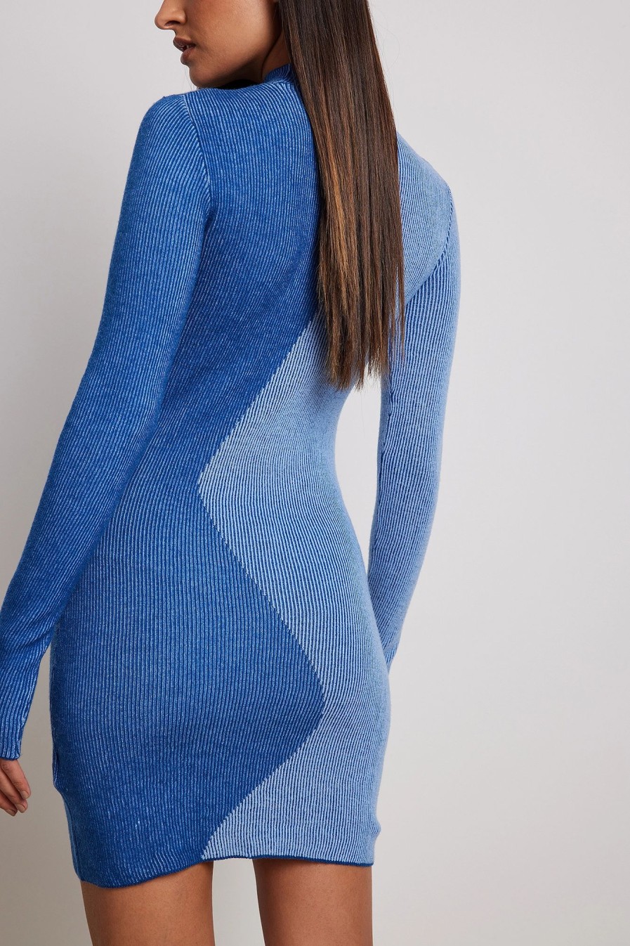 Knitted Dresses * | Mocean Sisters X Na-Kd Color Blocked Mini Dress