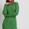 Knitted Dresses * | Na-Kd Jaqcuard Knitted Mini Dress Multicolor