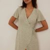 Mini Dresses * | Na-Kd Boho Overlap Mini Dress