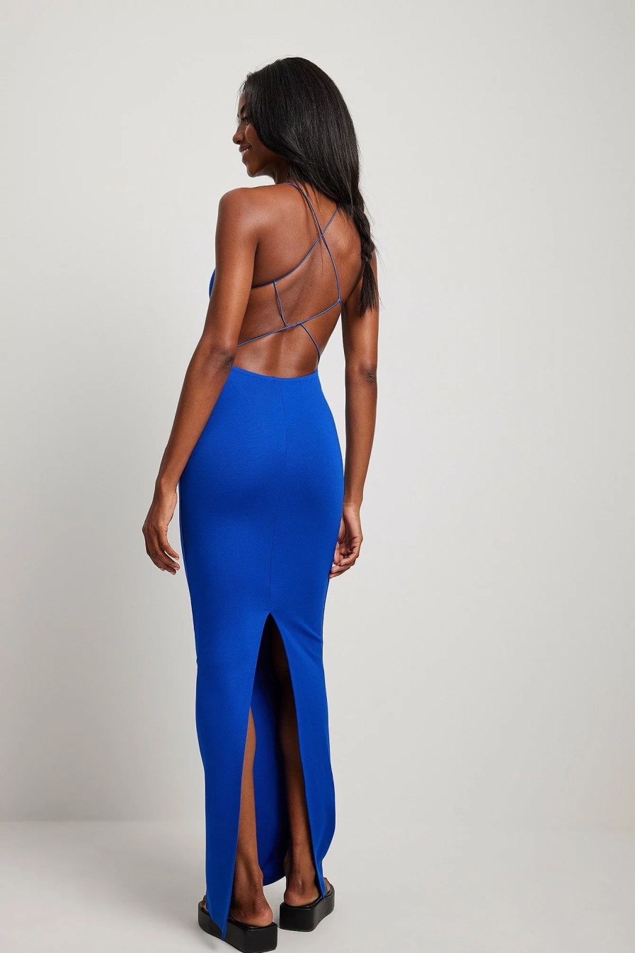 Bodycon Dresses * | Na-Kd Party Back Detailed Maxi Dress